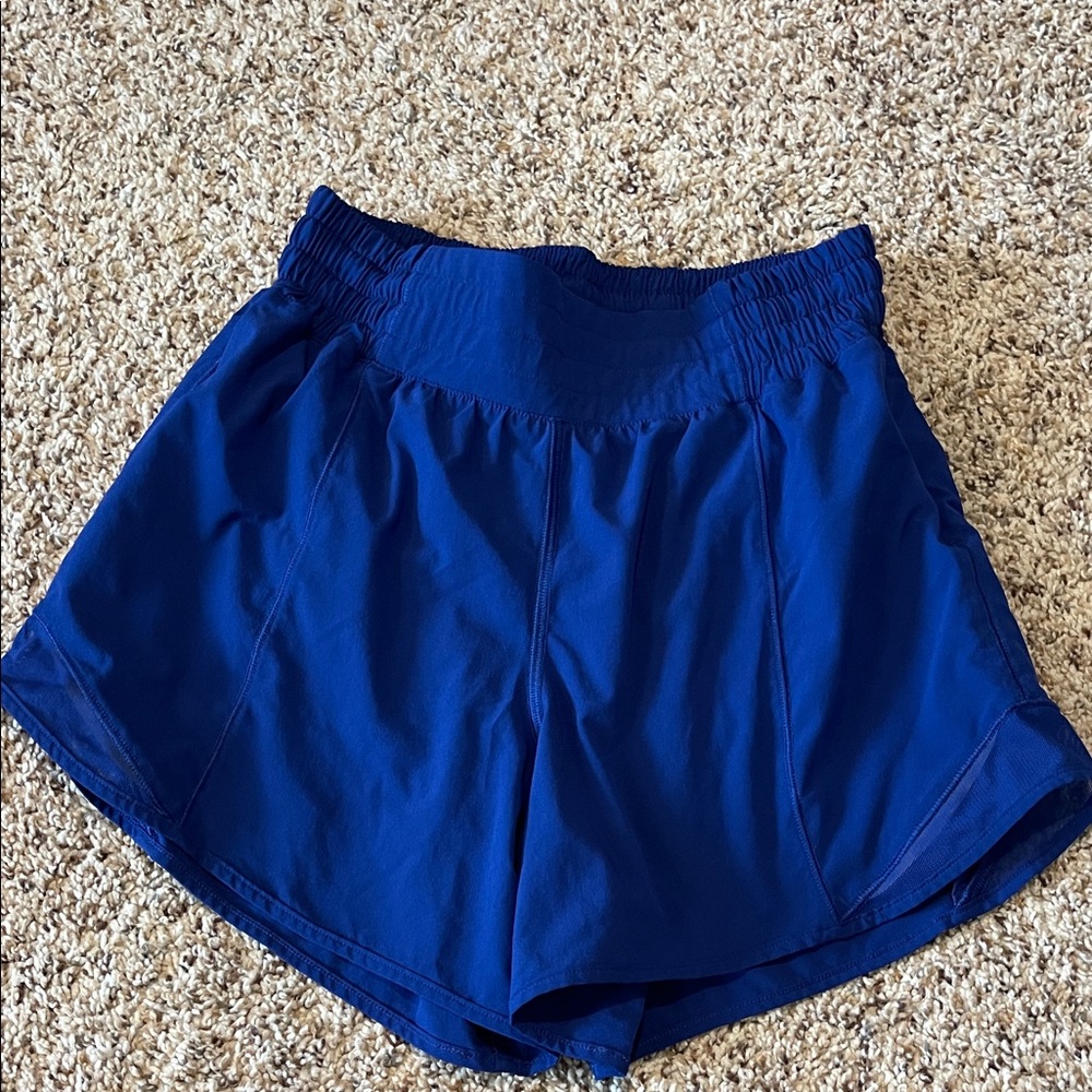 Women's Lululemon Blue Athletic Shorts